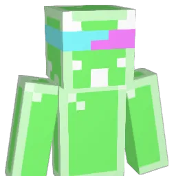 nnemurii Minecraft avatar bust