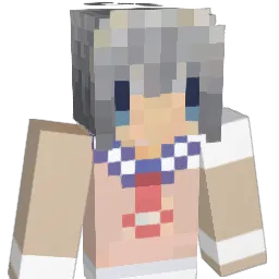 nonomiyanemu Minecraft avatar bust