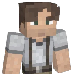 nonphenomenal Minecraft avatar bust