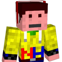noobhulk64 Minecraft avatar bust