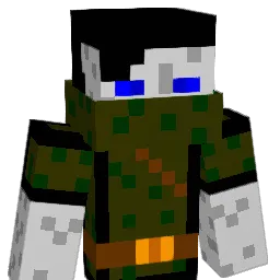 noobhunter456 Minecraft avatar bust