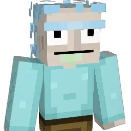 noraflickora Minecraft avatar bust