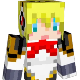 norawo Minecraft avatar bust