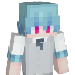 not6lue Minecraft avatar bust