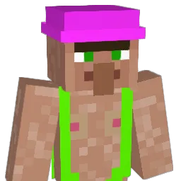 novell2 Minecraft avatar bust