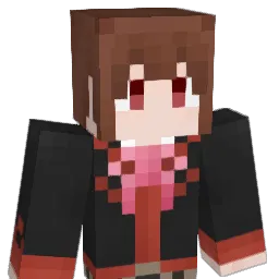 novichan Minecraft avatar bust