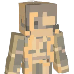 novuulent Minecraft avatar bust