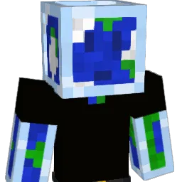ntr0p Minecraft avatar bust