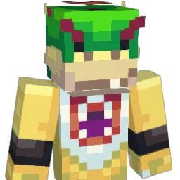 nuttynixel Minecraft avatar bust