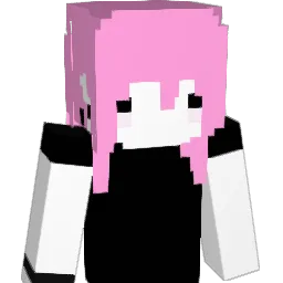 nvadia Minecraft avatar bust