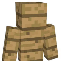 nwait Minecraft avatar bust