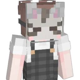 nyangsen Minecraft avatar bust