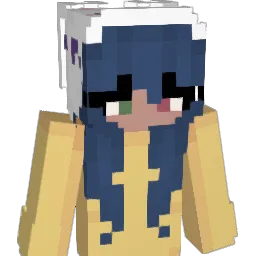 nymphiee Minecraft avatar bust
