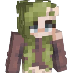 oPeaches Minecraft avatar bust