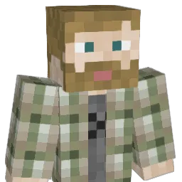 oakwulf Minecraft avatar bust