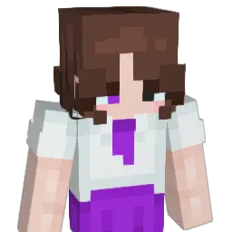 octolateral Minecraft avatar bust