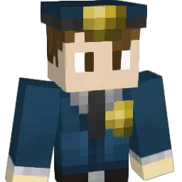 officervalve Minecraft avatar bust