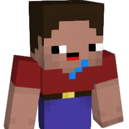 ohnenummer Minecraft avatar bust