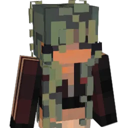 okayNiyah Minecraft avatar bust