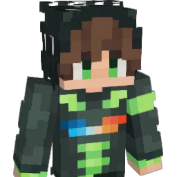 okaybean Minecraft avatar bust