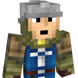oldhairyone Minecraft avatar bust