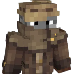omniroach Minecraft avatar bust