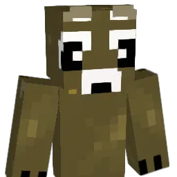 onarm Minecraft avatar bust