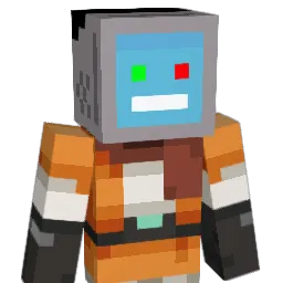oneKBit Minecraft avatar bust