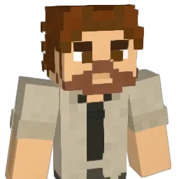 ookamisensei Minecraft avatar bust
