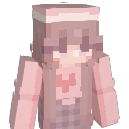 optxmxstic Minecraft avatar bust