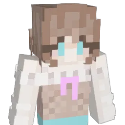 orangeland Minecraft avatar bust