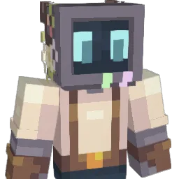 oranuni Minecraft avatar bust