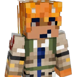 orcqua Minecraft avatar bust