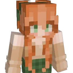 ornateorange Minecraft avatar bust