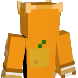 orngzyt Minecraft avatar bust