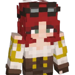 outmels Minecraft avatar bust