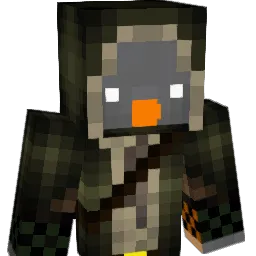 ouwesnuifduif Minecraft avatar bust