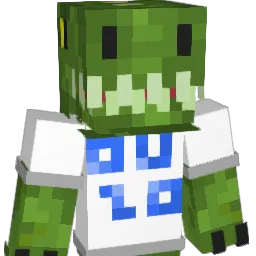 ouzosaurus Minecraft avatar bust