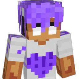 overcharred Minecraft avatar bust