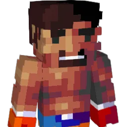 ovomaltineSteve Minecraft avatar bust