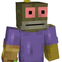 owau Minecraft avatar bust