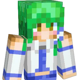 oww Minecraft avatar bust