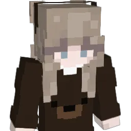 p00prawna Minecraft avatar bust