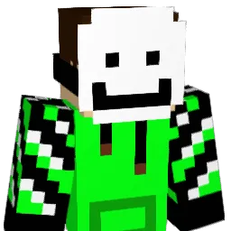 pMTG3416 Minecraft avatar bust