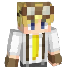 paffed Minecraft avatar bust