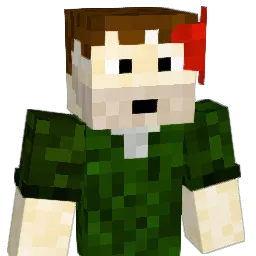 pagepad Minecraft avatar bust