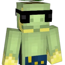 palandred Minecraft avatar bust