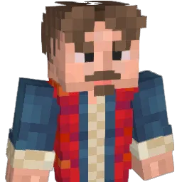 palbo Minecraft avatar bust