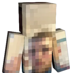 paliin Minecraft avatar bust