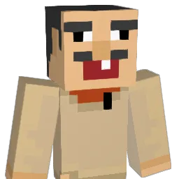 palmitomane Minecraft avatar bust